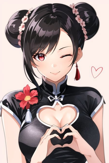 69228-1776780778-tifa lockhart, final fantasy vii remake, 1girl, black hair, breasts, china dress, chinese clothes, cleavage, cleavage cutout, cl.png